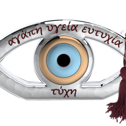 Γούρι με Σχέδιο Μάτι