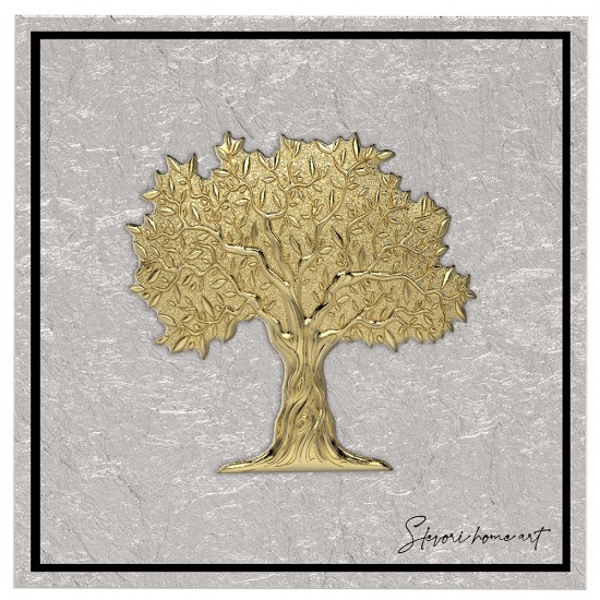 Επιτοίχιο/Επιτραπέζιο Κάδρο με Δέντρο Ελιάς