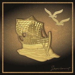 Επιτοίχιο/Επιτραπέζιο Κάδρο με το Καράβι της Κερύνειας