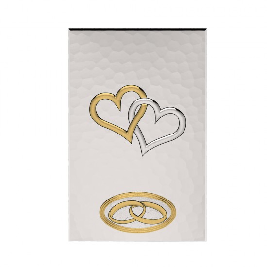 Μοντέρνο σετ Στεφανοθήκης και Πλακέτας με καρδιές