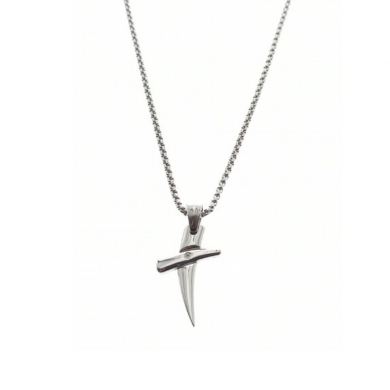 Ανδρικό Κολιέ από Ατσάλι 