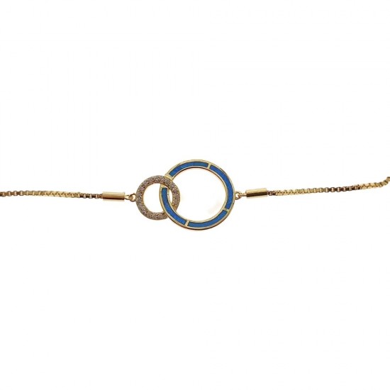 Βραχιόλι  με Opal Πέτρα από Ασήμι 925