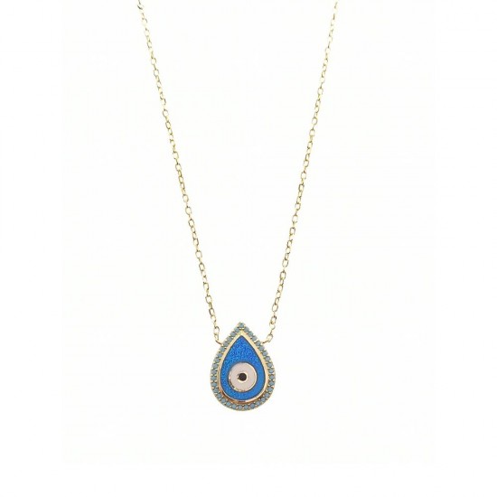 Κολιέ με Opal Πέτρα από Ασήμι 925