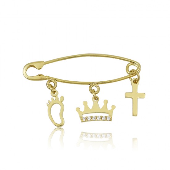 Παιδική Παραμάνα από Χρυσό 14K