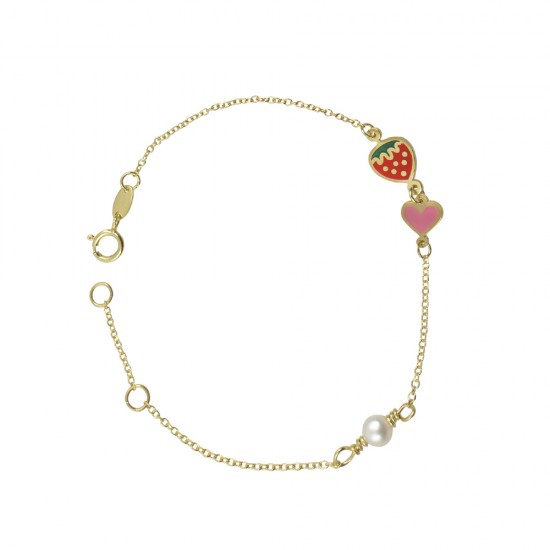 Παιδικό Βραχιόλι από Χρυσό 14Κ