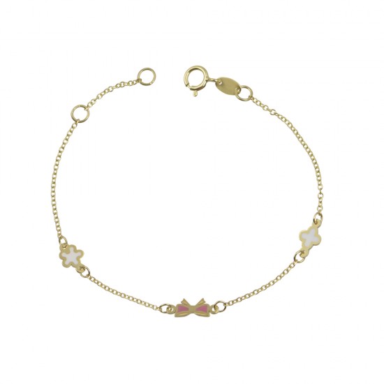 Παιδικό Βραχιόλι από Χρυσό 14Κ