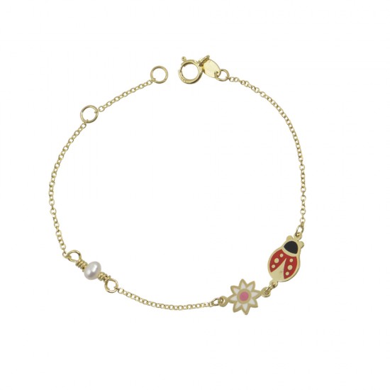 Παιδικό Βραχιόλι από Χρυσό 9Κ