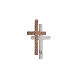 Ανδρικό Μοτιφ Σταυρός από Ατσάλι