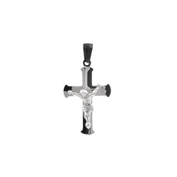 Ανδρικό Μοτιφ Σταυρός από Ατσάλι