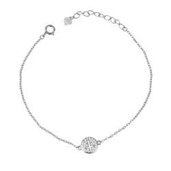 Βραχιόλι Σταυρός από Ασήμι 925