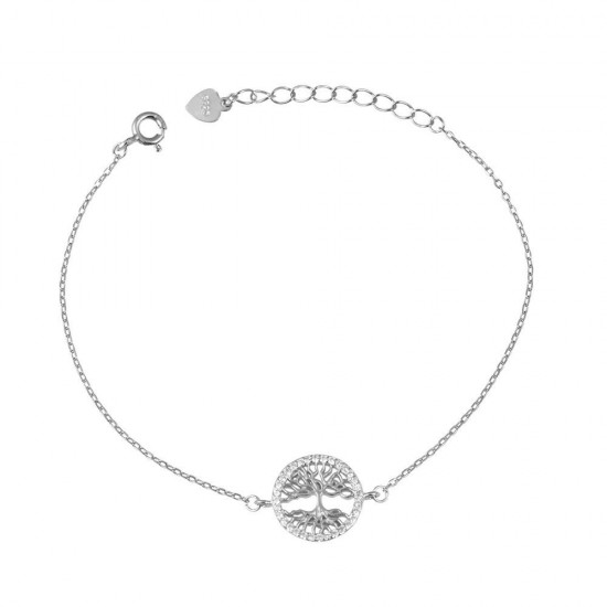 Βραχιόλι Δέντρο από Ασήμι 925