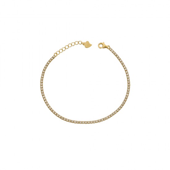 Βραχιόλι Ριβιέρα από Ασήμι 925