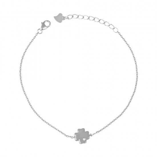 Βραχιόλι Σταυρός από Ασήμι 925