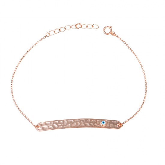 Βραχιόλι Μάτι από Ασήμι 925