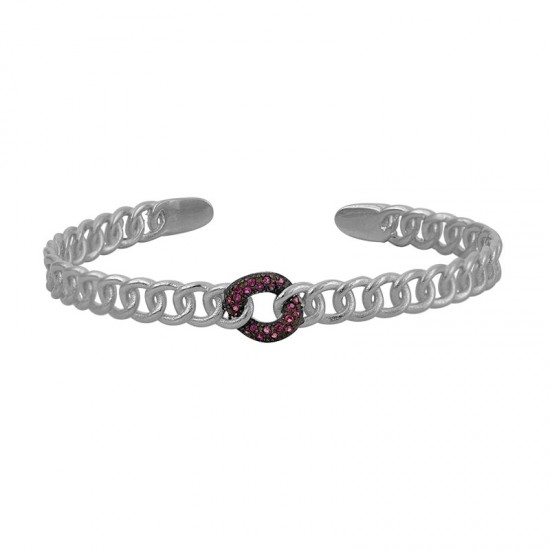 Βραχιόλι Χειροπέδα από Ασήμι 925