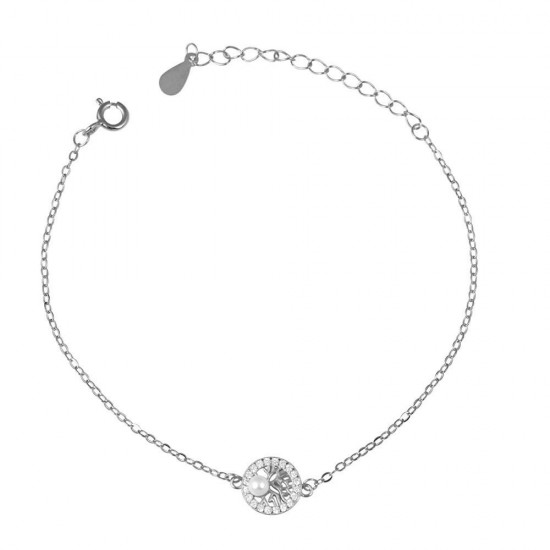 Βραχιόλι Δέντρο από Ασήμι 925