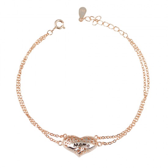 Βραχιόλι Μαμά από Ασήμι 925