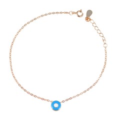 Βραχιόλι Μάτι από Ασήμι 925