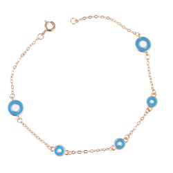 Βραχιόλι Μάτι από Ασήμι 925