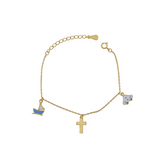 Παιδικό Βραχιόλι από Ασήμι 925