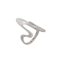 Δαχτυλίδι Κυματιστό από Ασήμι 925