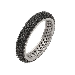 Δαχτυλίδι Ολόβερο από Ασήμι 925