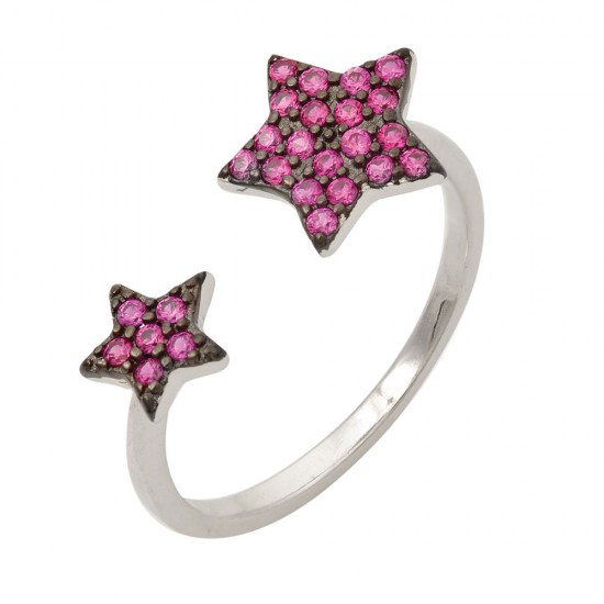 Δαχτυλίδι Αστέρι από Ασήμι 925