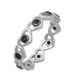 Δαχτυλίδι Καρδιά από Ασήμι 925