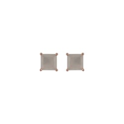 Σκουλαρίκια Μονόπετρο από Ασήμι 925