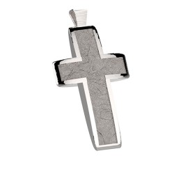 Μοτίφ σε Σχήμα Σταυρού από Ασήμι 925