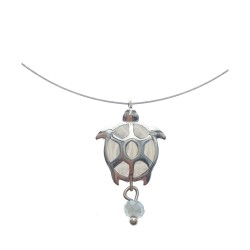 Κολιέ Χελώνα από Ασήμι 925