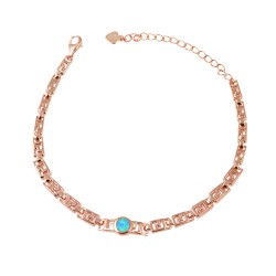 Βραχιόλι με Opal Πέτρα από Ασήμι 925