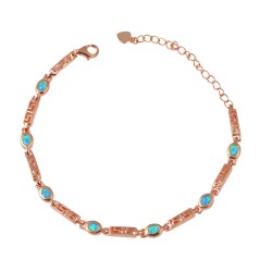 Βραχιόλι με Opal Πέτρα από Ασήμι 925