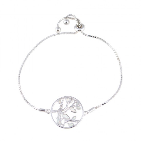 Βραχιόλι Δέντρο με Opal Πέτρα από Ασήμι 925