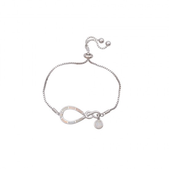 Βραχιόλι  με Opal Πέτρα από Ασήμι 925
