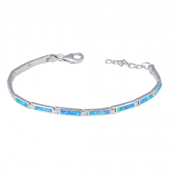 Βραχιόλι  με Opal Πέτρα από Ασήμι 925