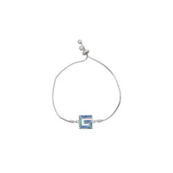 Βραχιόλι Σπείρα με Opal Πέτρα από Ασήμι 925