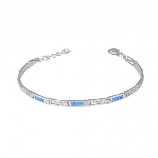 Βραχιόλι  με Opal Πέτρα από Ασήμι 925