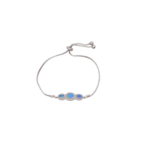 Βραχιόλι  με Opal Πέτρα από Ασήμι 925