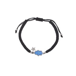 Βραχιόλι Χέρι της Φατιμά με Opal Πέτρα από Ασήμι 925