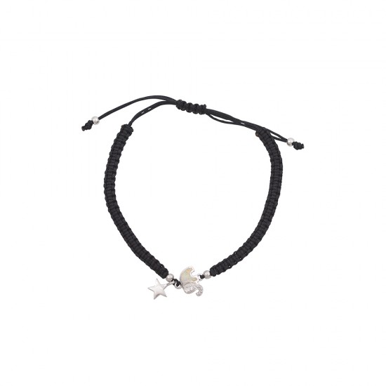 Βραχιόλι Ελεφαντάκι με Opal Πέτρα από Ασήμι 925