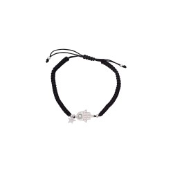 Βραχιόλι Χέρι της Φατιμά με Opal Πέτρα από Ασήμι 925