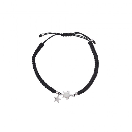 Βραχιόλι Χελώνα με Opal Πέτρα από Ασήμι 925