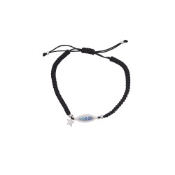 Βραχιόλι Μάτι με Opal Πέτρα από Ασήμι 925