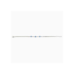 Βραχιόλι Μαίανδρος με Opal Πέτρα από Ασήμι 925