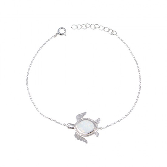 Βραχιόλι  με Opal Πέτρα από Ασήμι 925