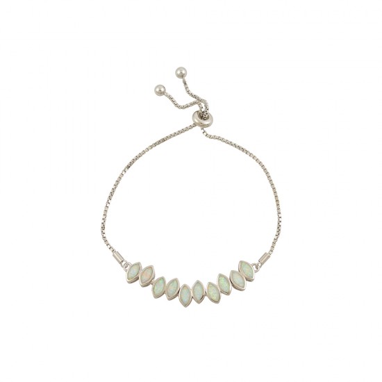Βραχιόλι  με Opal Πέτρα από Ασήμι 925