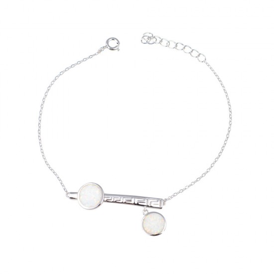 Βραχιόλι  με Opal Πέτρα από Ασήμι 925