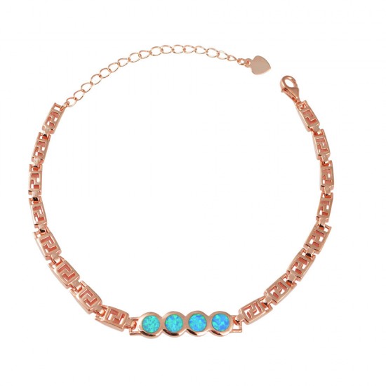 Βραχιόλι με Opal Πέτρα από Ασήμι 925