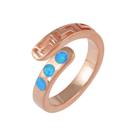 Δαχτυλίδι με Opal Πέτρα από Ασήμι 925